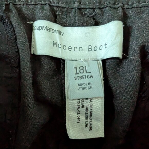 EUC Gap Maternity Modern Boot, dark Charcoal gray - Picture 2 of 7